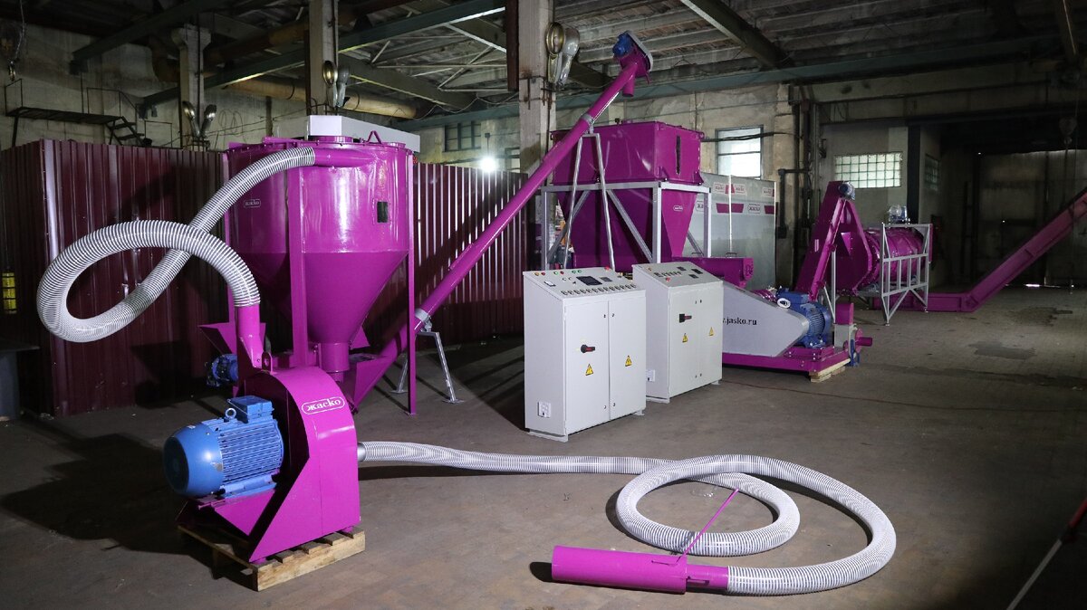 Линия экструдирования