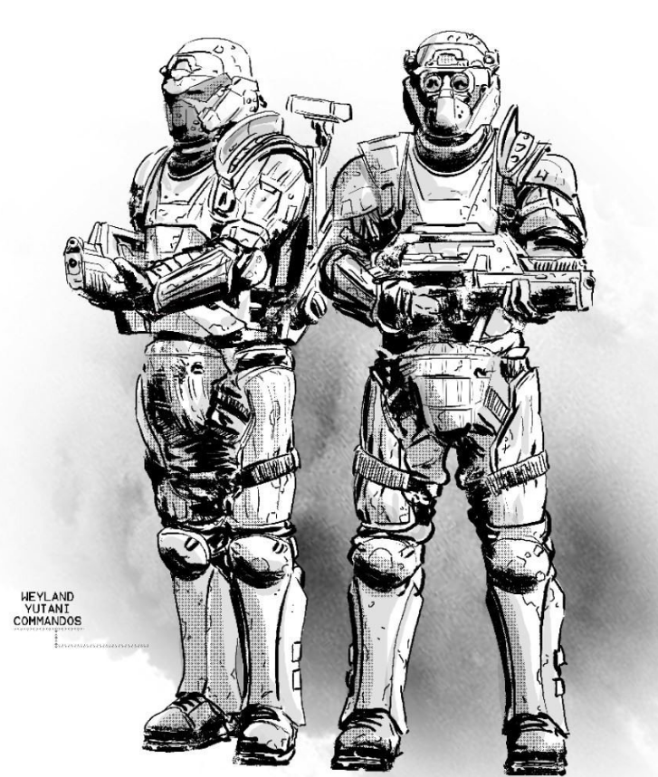 Коммандос корпорации «Вейланд–Ютани»