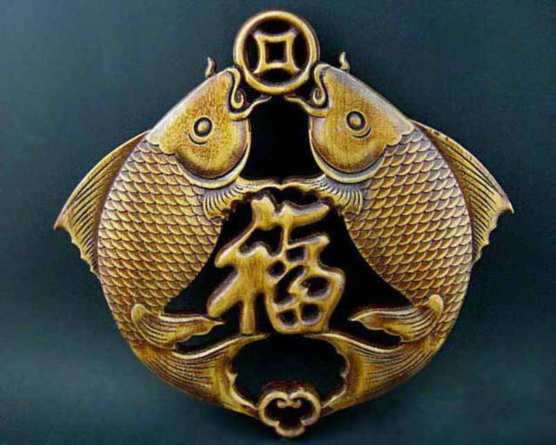 Вот такие символы удачи принято дарить в Китае для привлечения удачи.