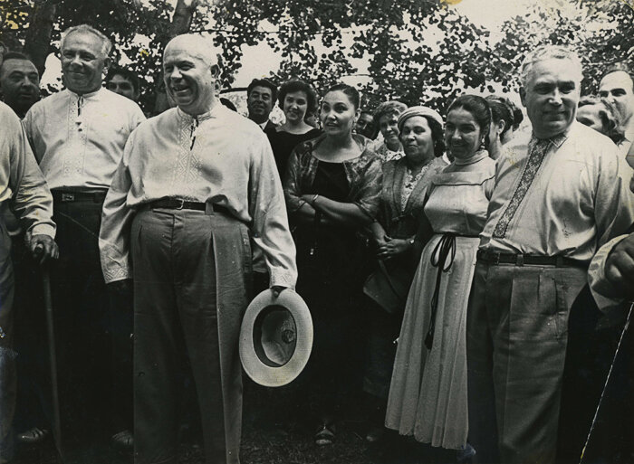 Хрущев Н.С. в Завидово, 1950-е. http://old.togdazine.ru/wp-content/uploads/2014/10/23.jpg