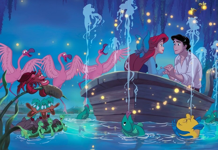 В дословном переводе — «Маленькая русалка». Режиссёрами и сценаристами фильма стали Рон Клементс и Джон Маскер (1989 год).