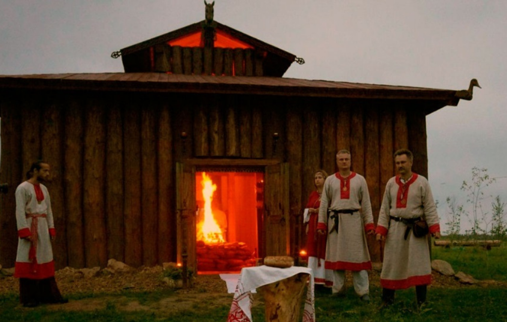 Храм Огня Сварожича в Калужской области