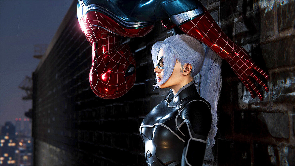 Элизабет человек паук. Black Cat Spider man ps4. Marvel's Spider-man 2018 чёрная кошка. Чёрная кошка Marvel Spider man ps4. Фелиция Харди Spider-man игра 2018.