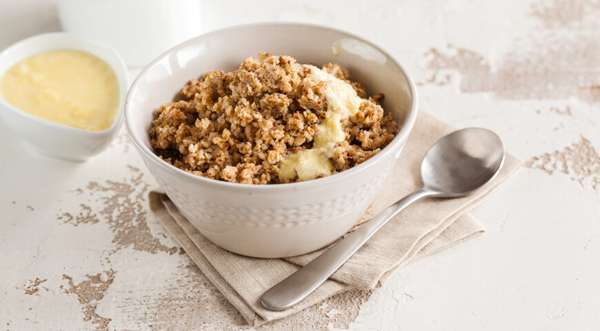 Больше рецептов с гречкой на gastronom.ru