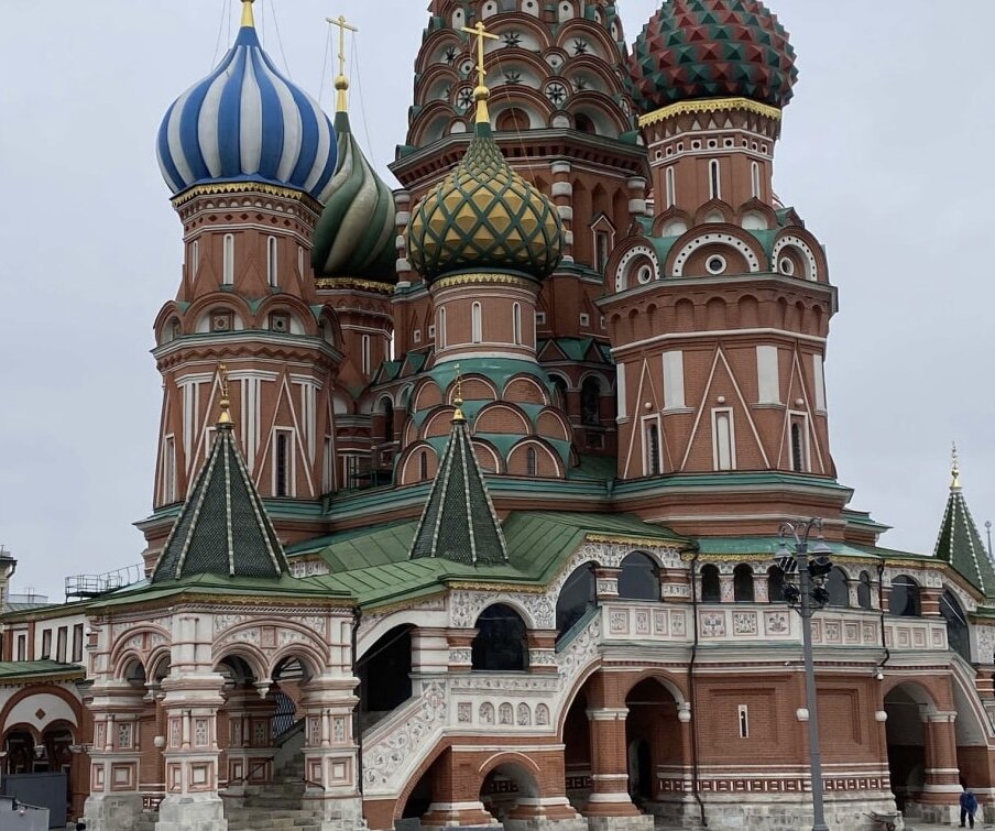 Традиционное фото с Красной площади