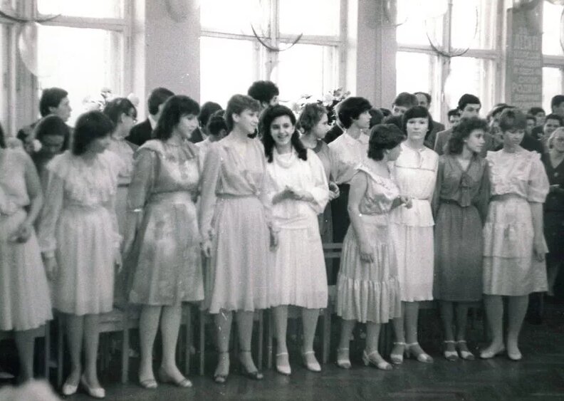 Выпускники 1985 года фото