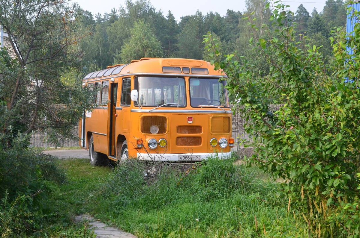 Беседка из автобуса паз фото