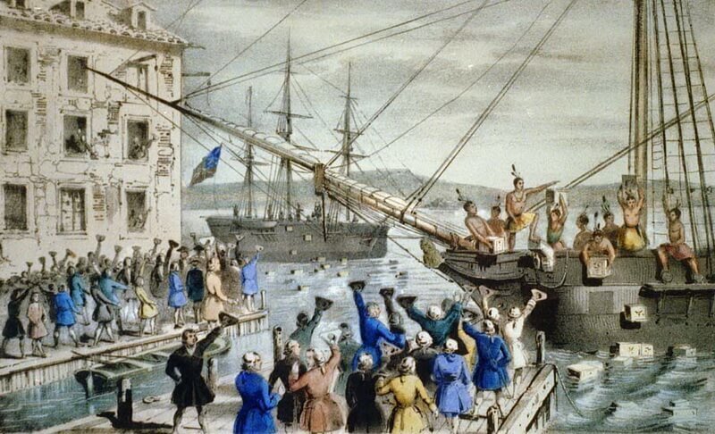 Бостонское чаепитие, 1773