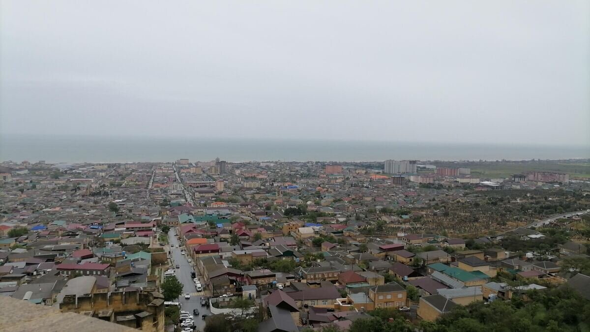    Вид на Дербент с цитадели Нарын-Кала© РИА Новости / Светлана Баева