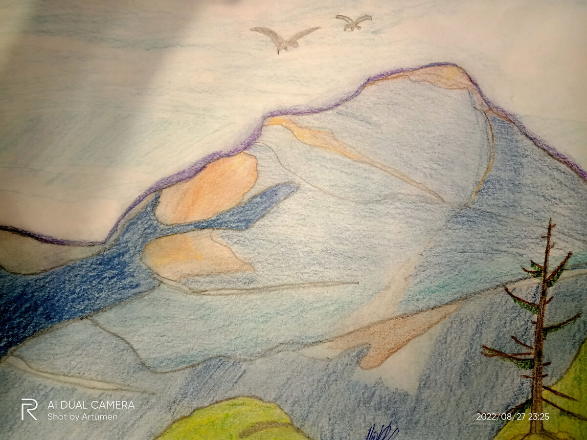 В более контрастных цветах 