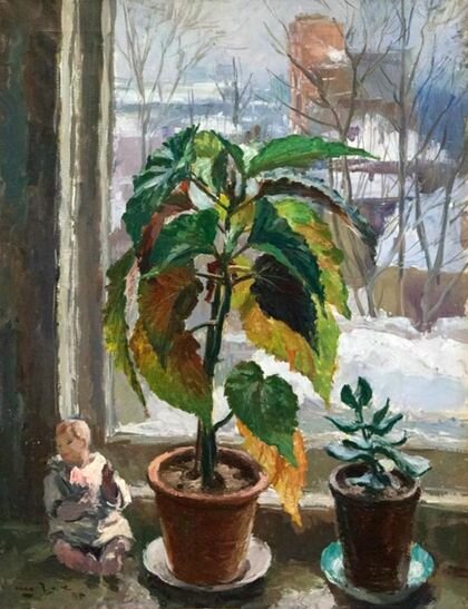    Зимнее окно. 1934