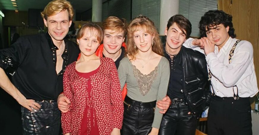 С юной дочерью мэра Санкт-Петербурга Анатолия Собчака – Ксенией