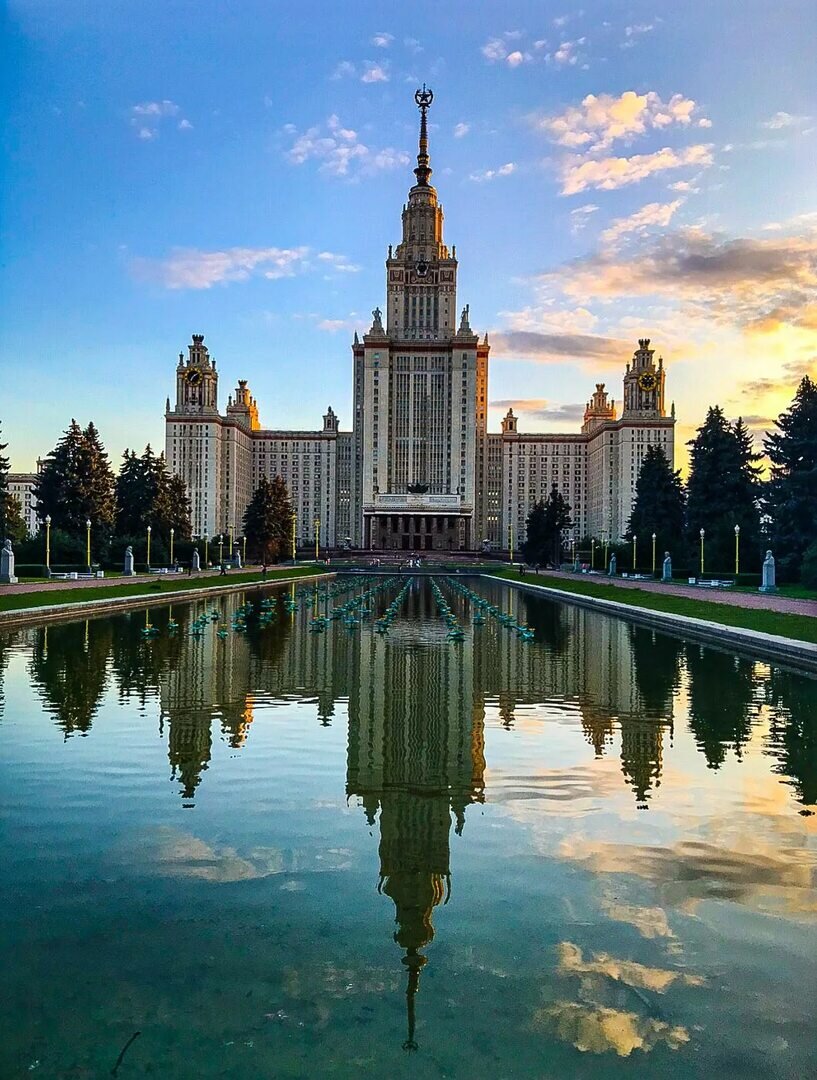 Мгу имени ломоносова в москве