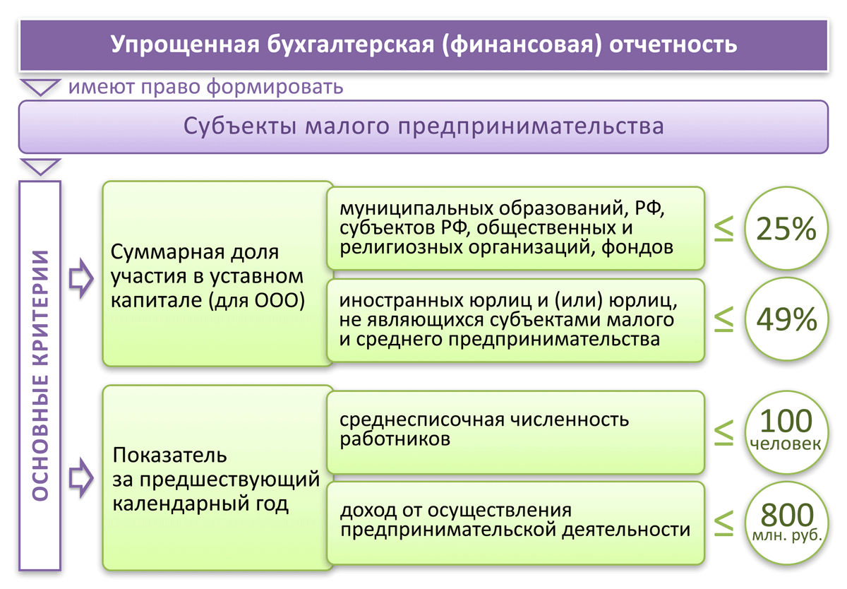 Отчетность деятельности ооо