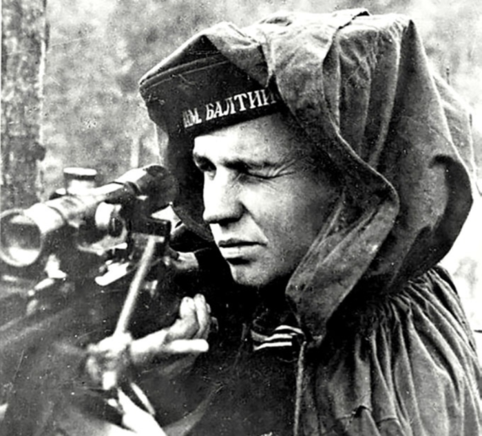 Иван Петрович Антонов на позиции