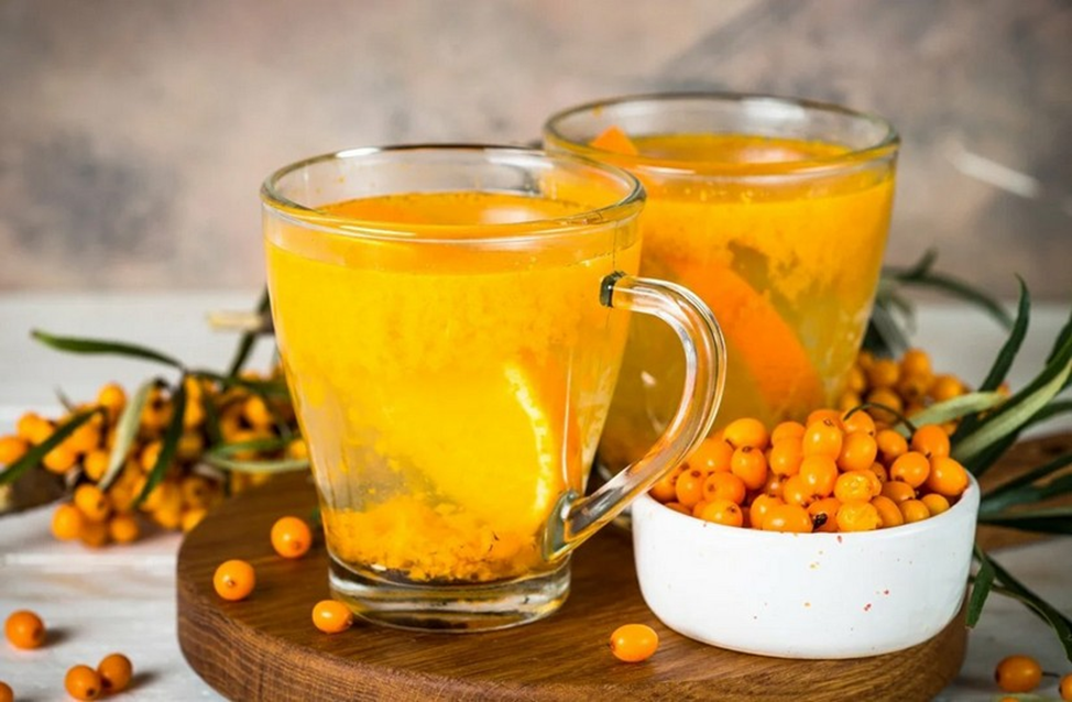 облепиховый пунш. рецепты чая. облепиховый чай. можно ли пить чай с облепихой. облепиховый чай польза.