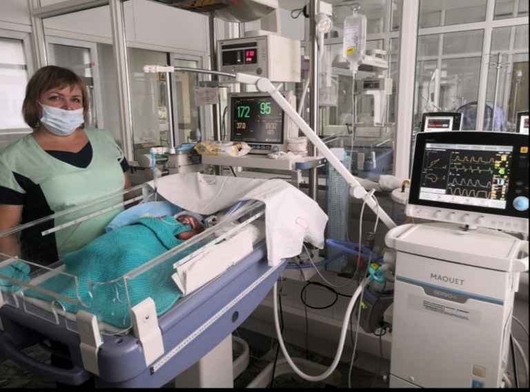    В перинатальном центре Оренбурга родилось 70 малышей весом менее 1000 грамм Елена Шкатова