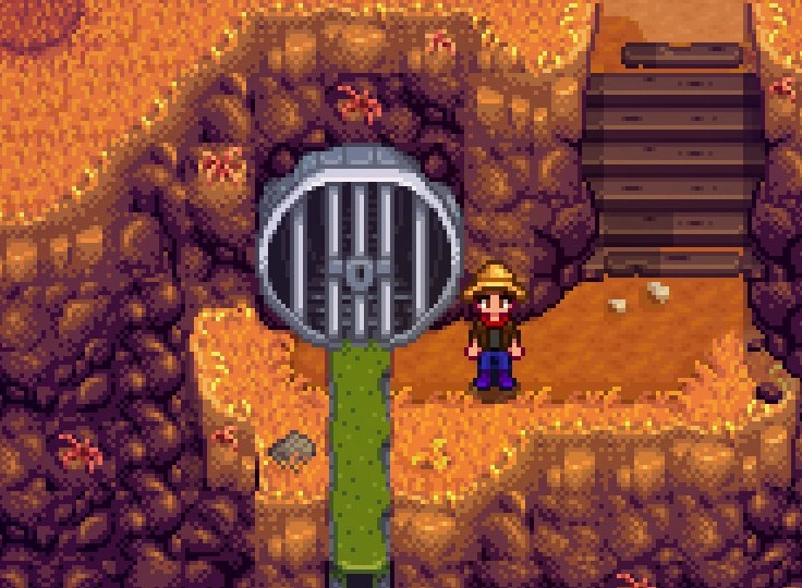 Канализация в Stardew Valley