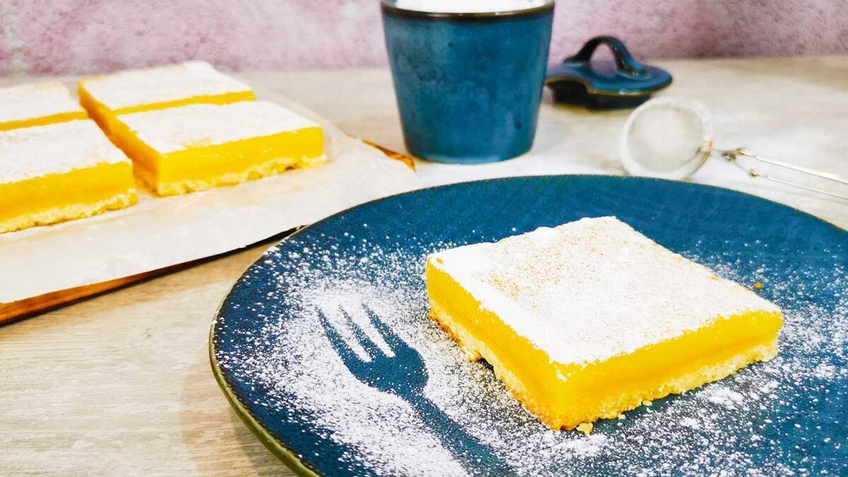 Black Label Salt Deluxe Lemon Tart №5 – лимонное пирожное с заварным кремом