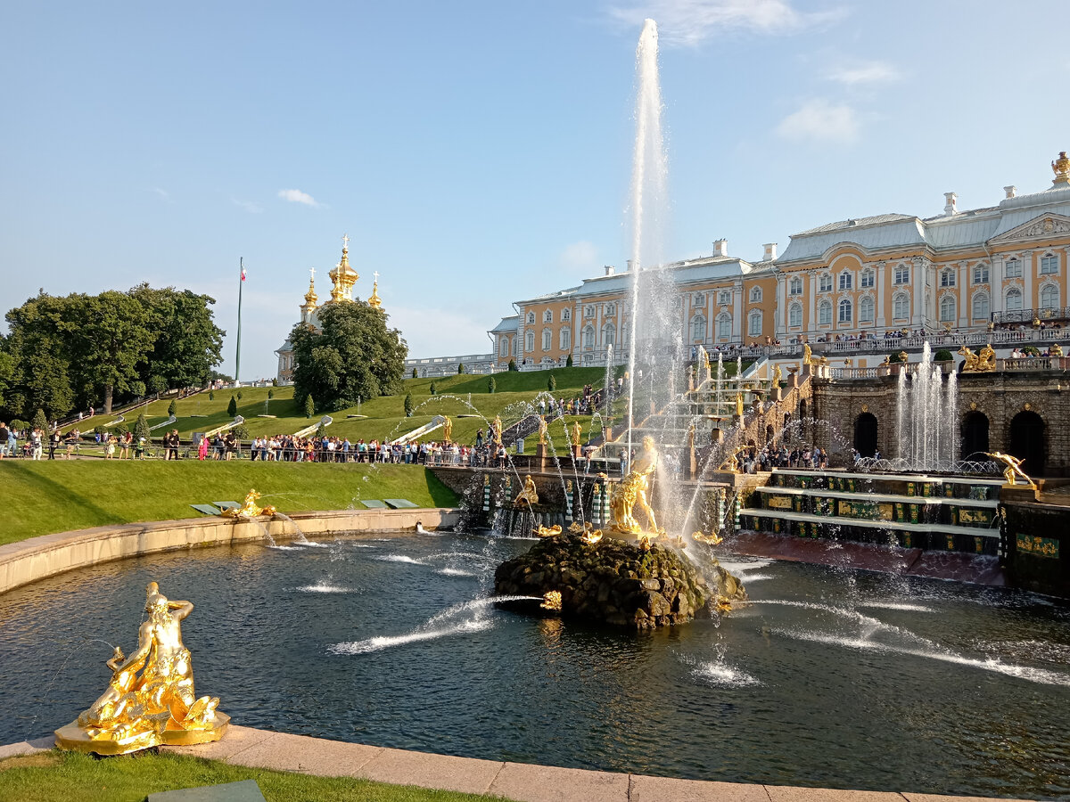 Петергоф детям