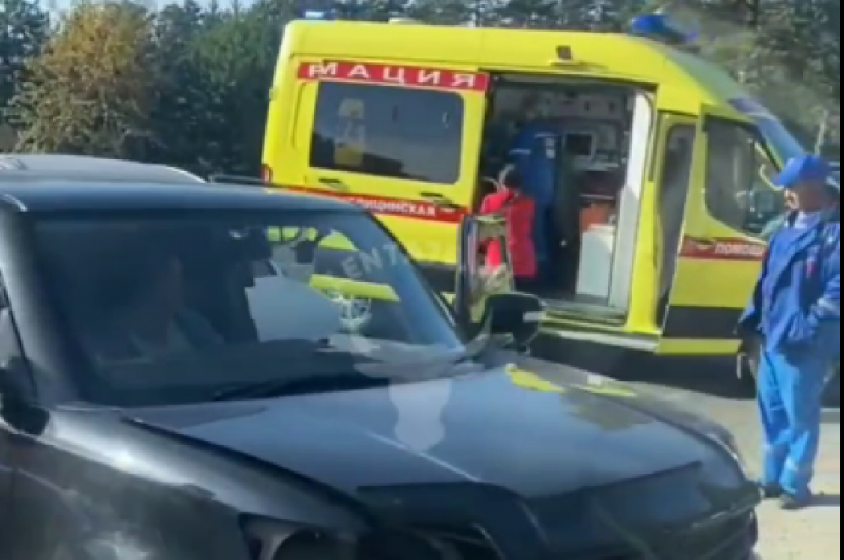    Четверо пострадали в ДТП на Объездном шоссе возле кладбища в Чите