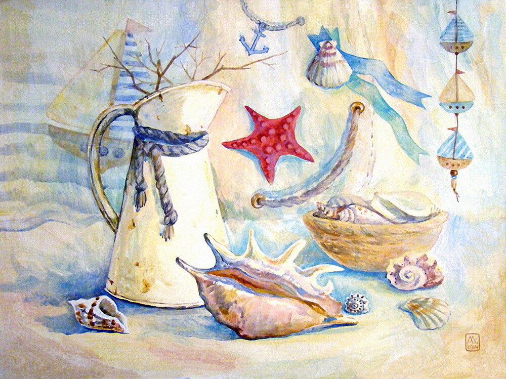 Рисунки с морской тематикой