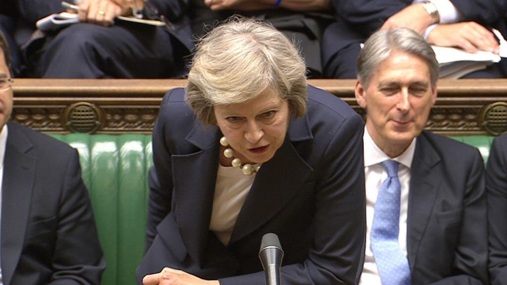 Премьер-министр Великобритании Тереза Мэй. Фото: 365dm.com