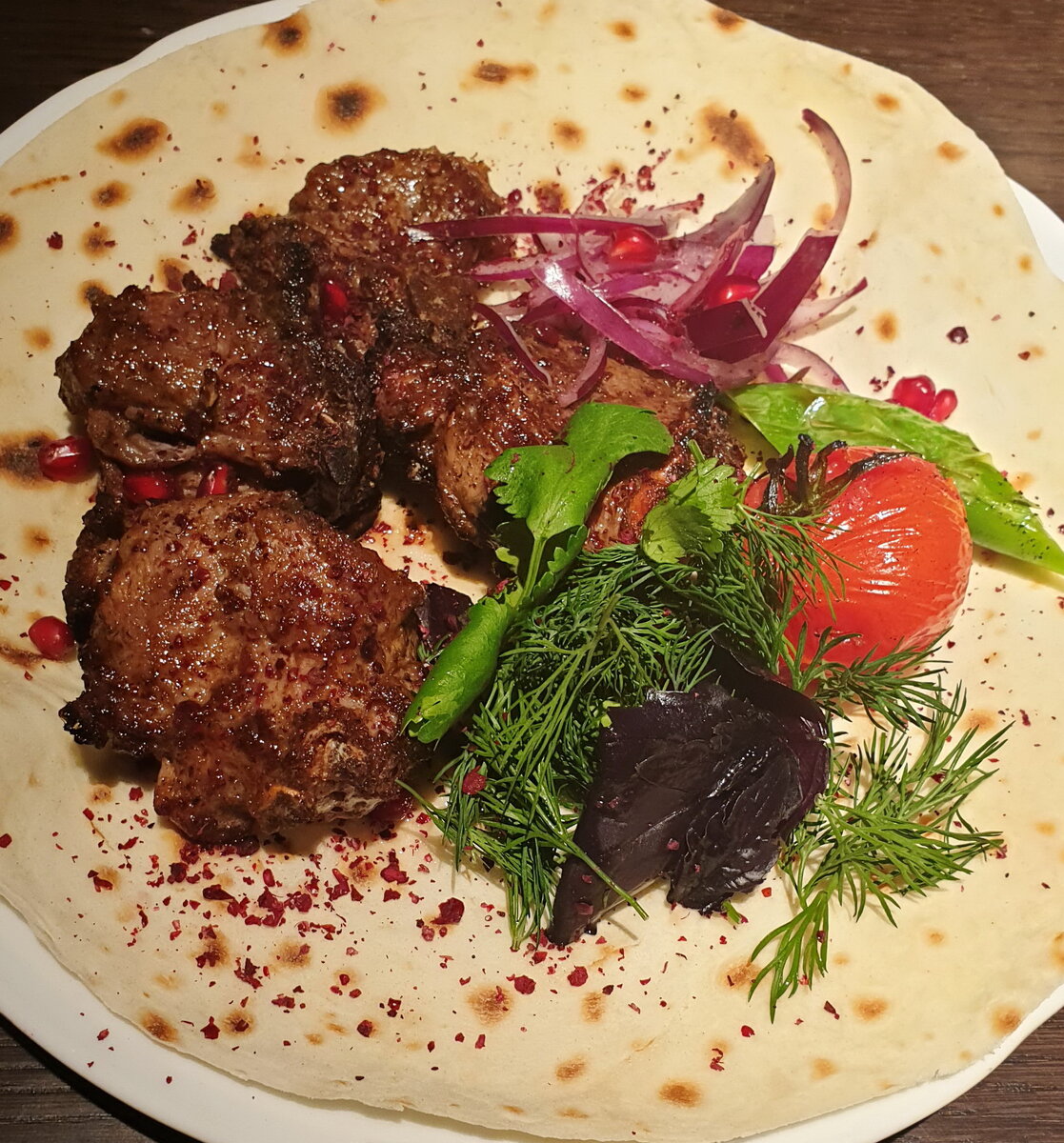 Шашлык из баранины за 850 рублей