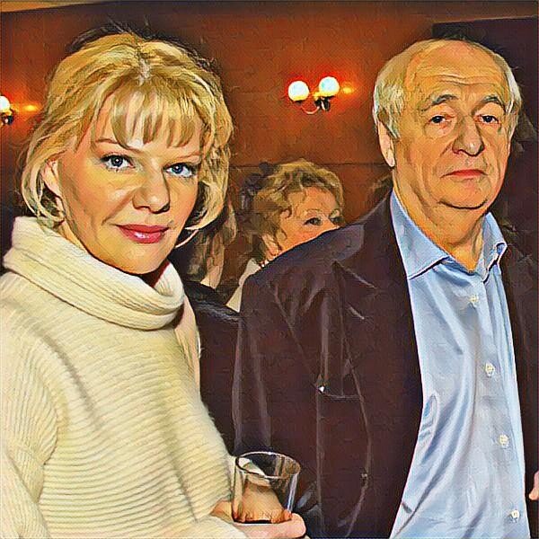 Марк с дочерью, артист СССР, деятель искусства, 