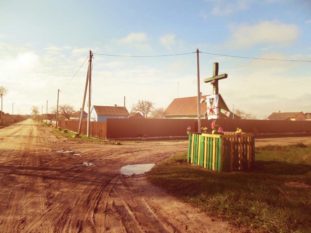 Улица Мира деревня Пески