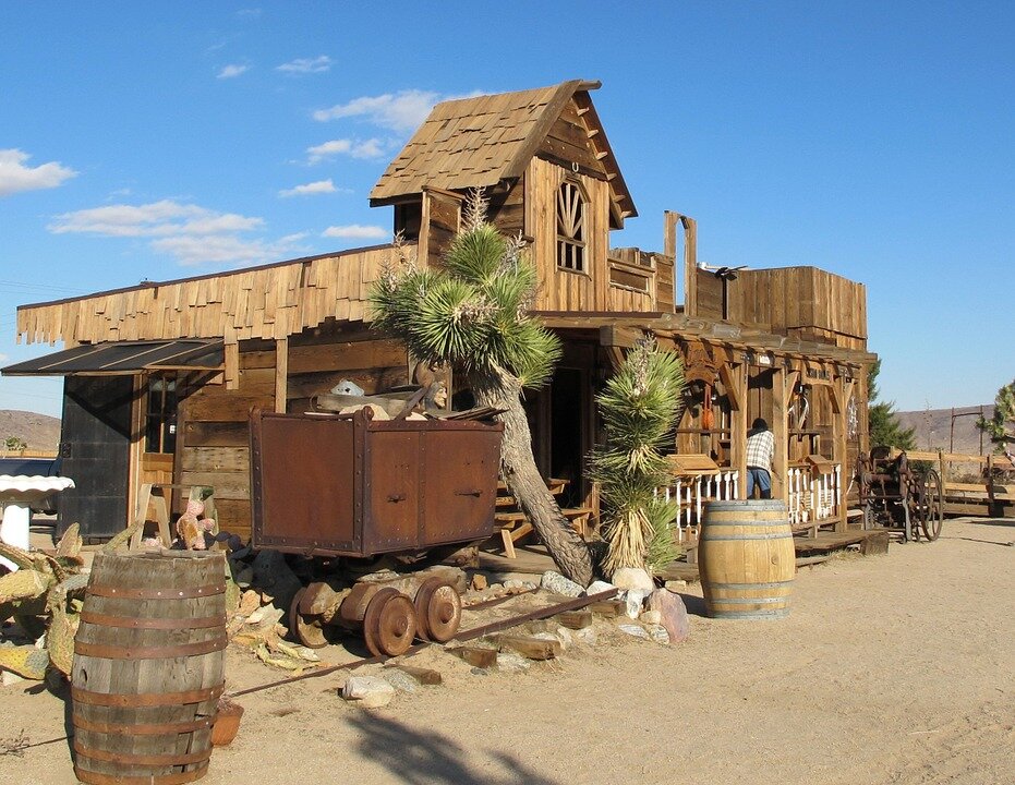 https://pixabay.com/photos/ghost-town-california-mojave-desert-3874/