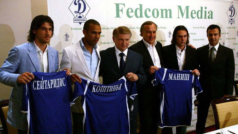 Было время когда за Динамо на поле выходили 11 легионеров. 
Фото Григорий ФИЛИППОВ 