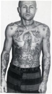 Распятие – значение тюремной татуировки