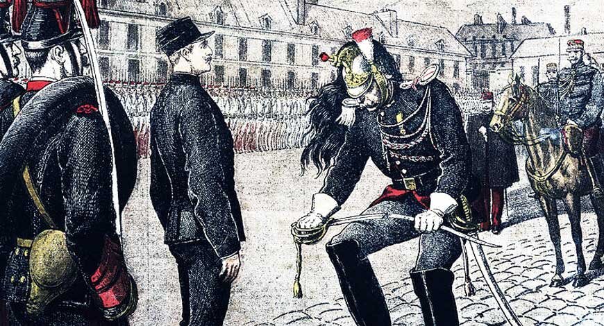 Гражданская казнь Альфреда Дрейфуса