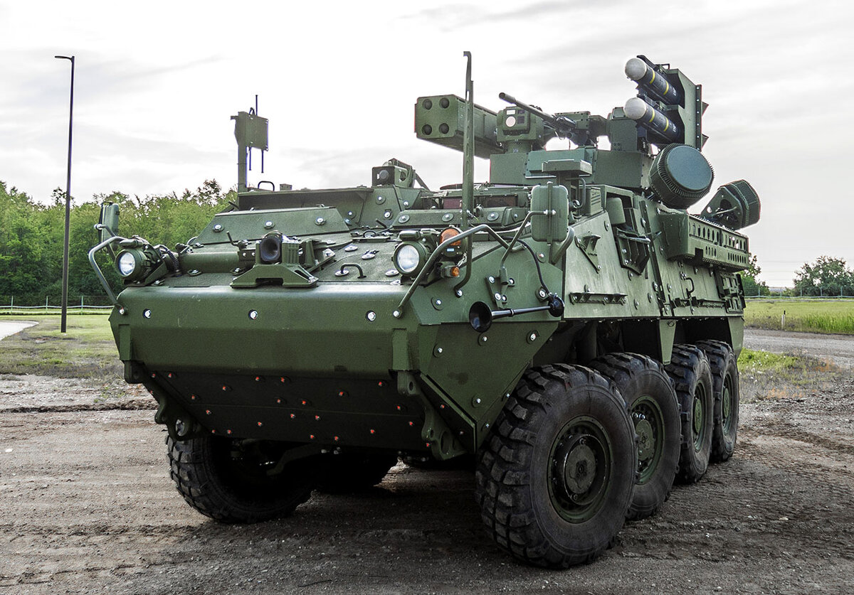 Stryker A1 IM-SHORAD. источник: General Dynamics