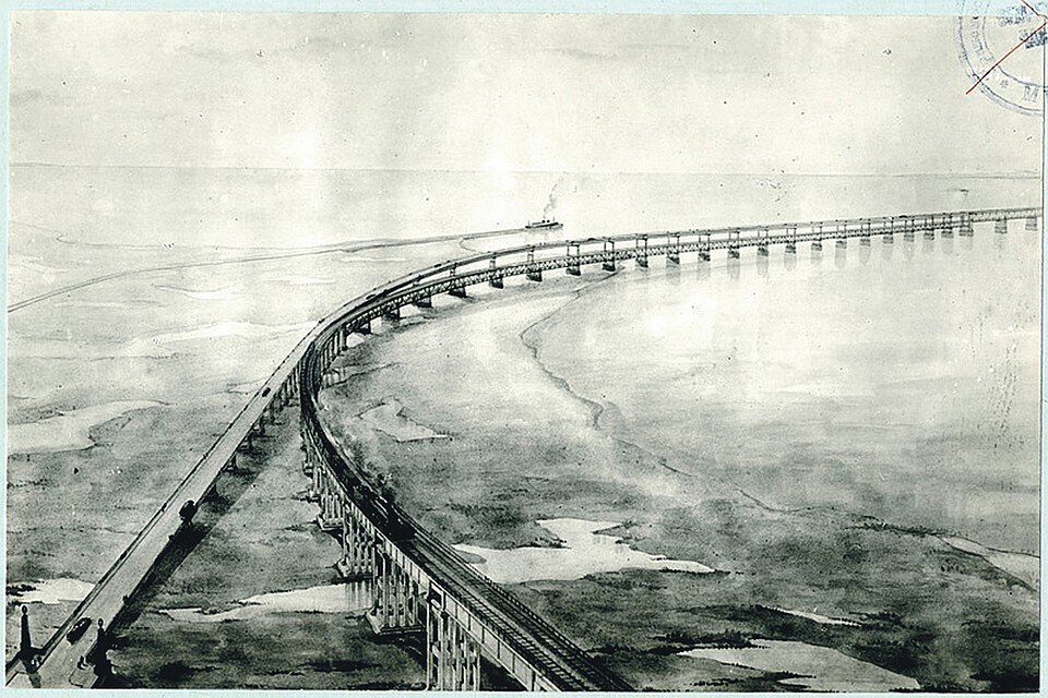 Крымский мост старые