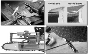 Как заточить цепь бензопилы своими руками