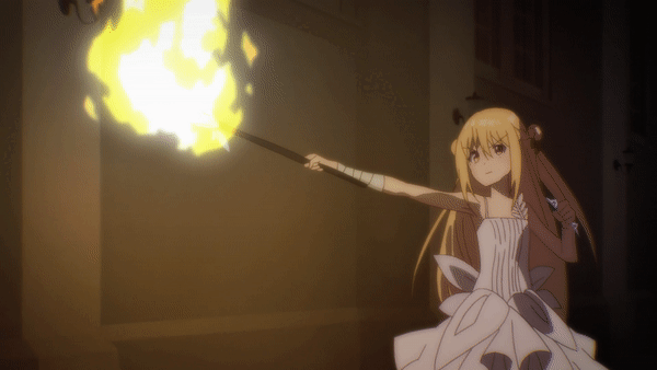 Мелида с факелом.