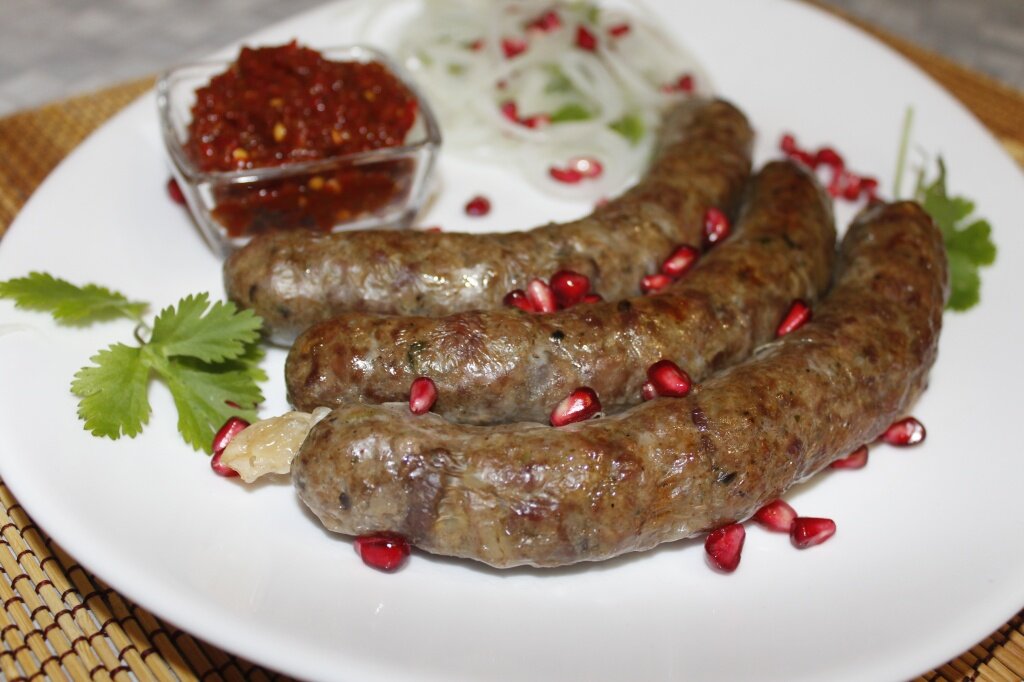 Купаты из марала в духовке