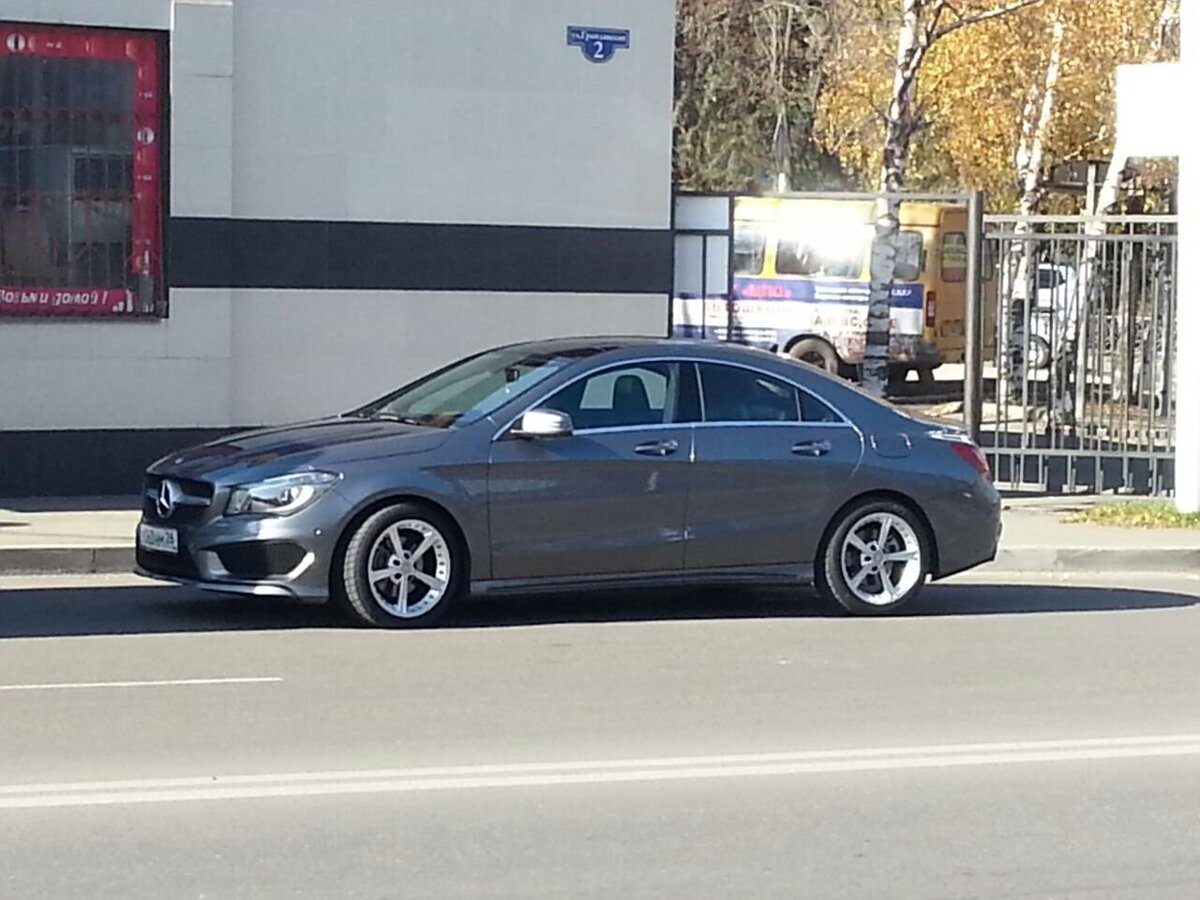 Mercedes cla 200 фото из личного архива 