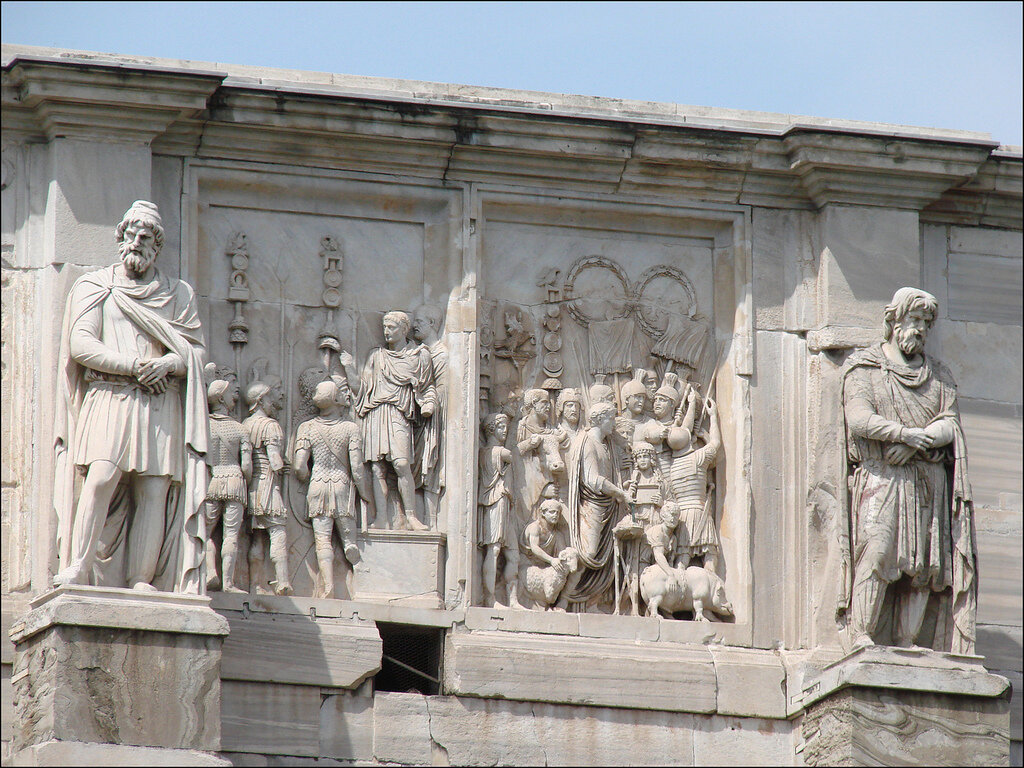 Арка Константина, Рим