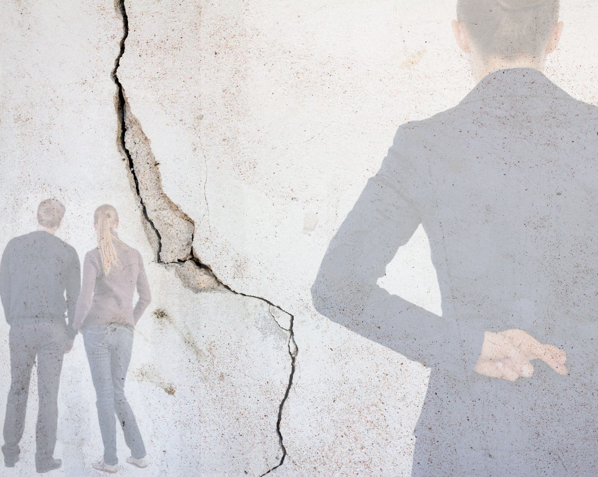 дом с трещиной от застройщика - реальность)) 