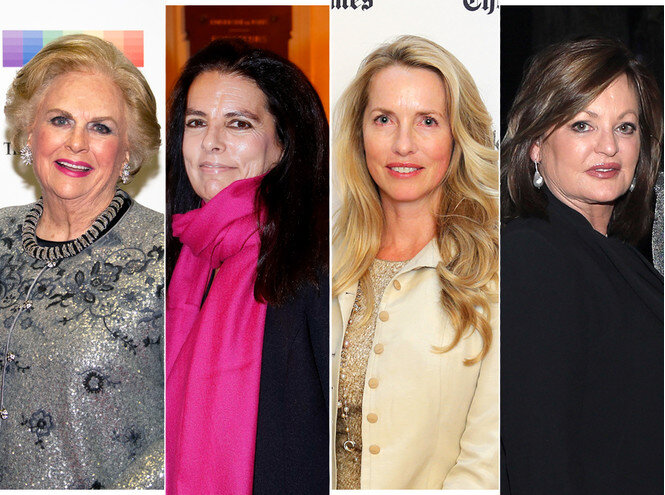 Жаклин Марс, Франсуаза Бетанкур Майерс, Лорен Пауэлл Джобс, Энн Уолтон Кронке