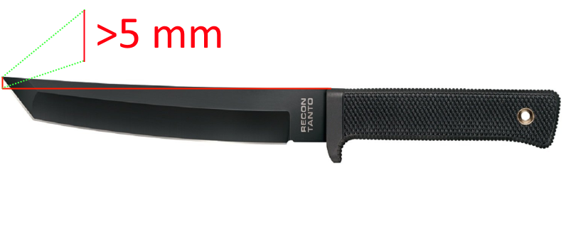 Cold Steel Recon Tanto 7 fixed