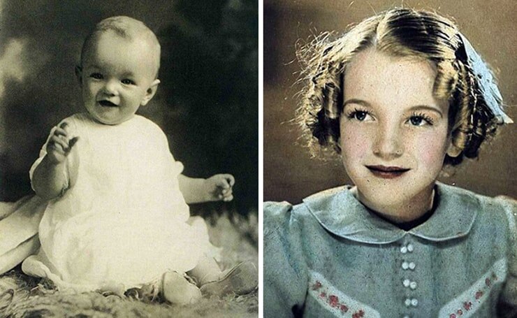 Мэрлин Монро в детстве