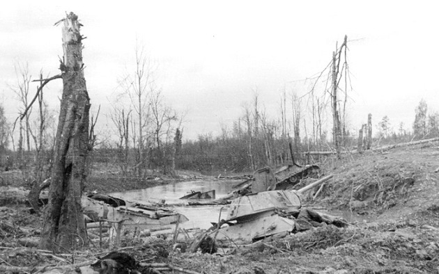 Потерянные в болотах танки РККА