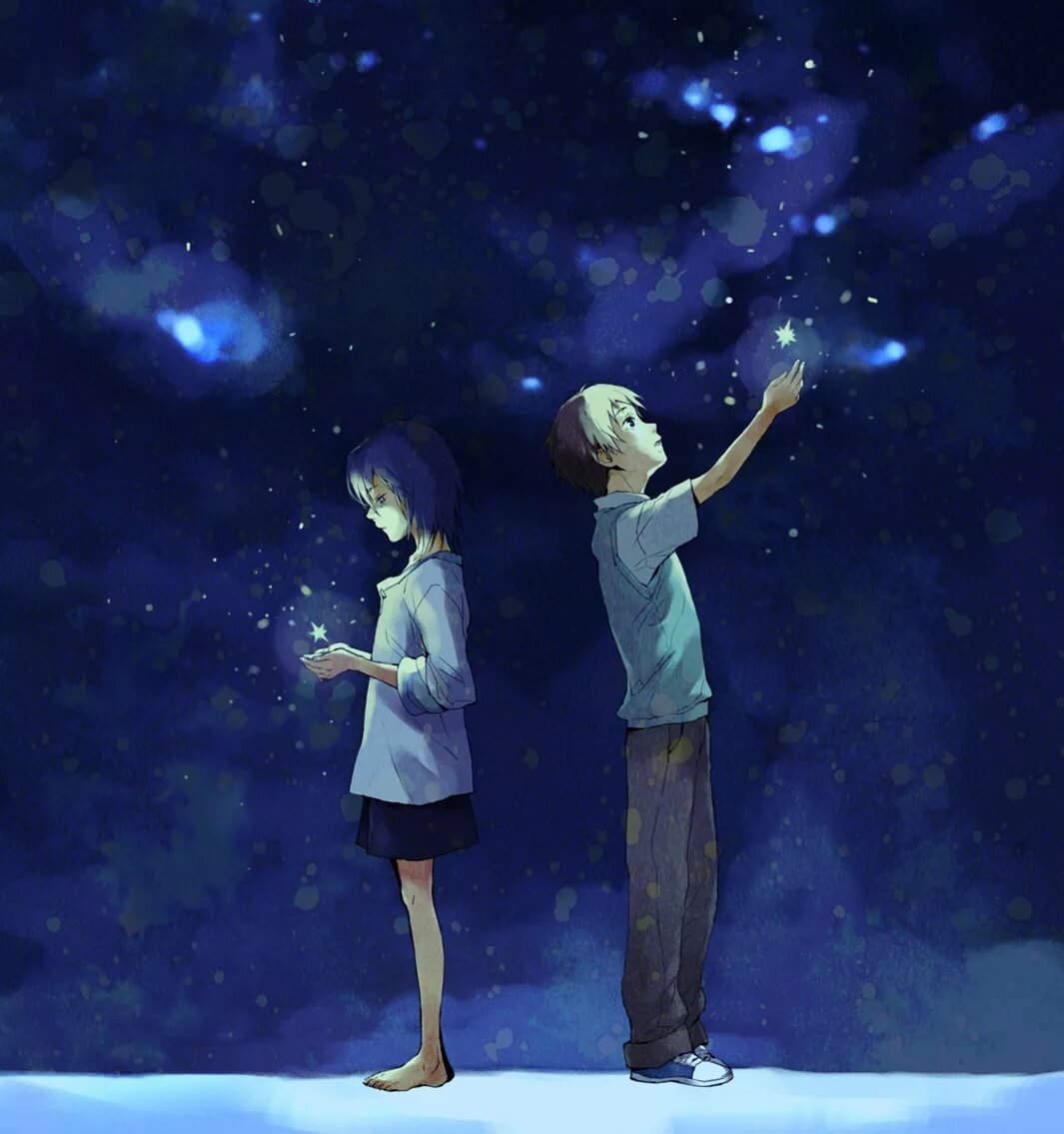 что ты скажешь,мальчик звездный?...