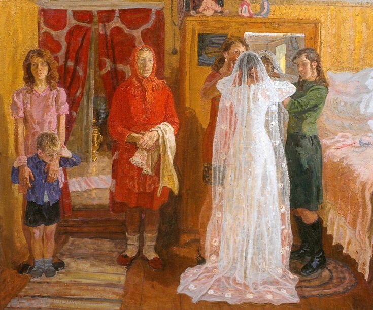 А. Ткачев и С. Ткачев. « Дочери». 1976-1977гг.