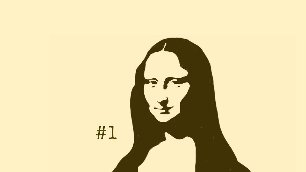 Обложка для статьи о картине Мона Лиза