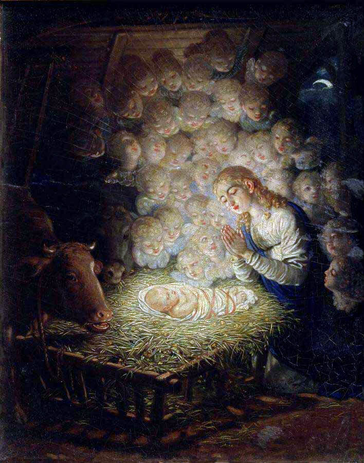 Рождество Христово.  Боровиковский Владимир Лукич.